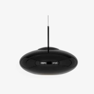 Tom Dixon Tom Dixon - Copper Wide Pendant Black