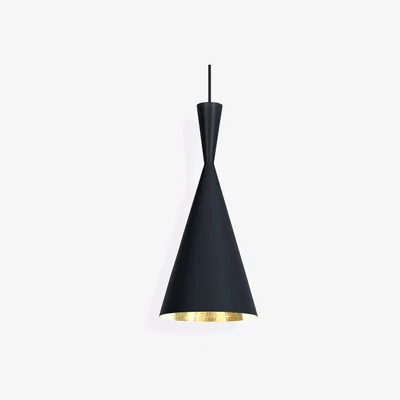 Tom Dixon Tom Dixon - Beat LED Tall Pendant Black