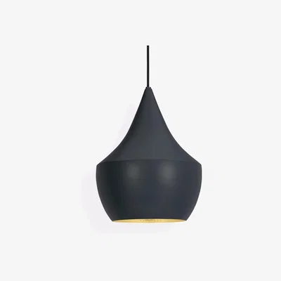 Tom Dixon Tom Dixon - Beat LED Fat Pendant Black
