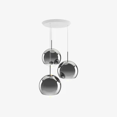 Tom Dixon Mirror Ball Round Pendant System