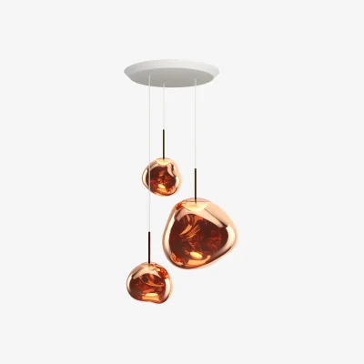 Tom Dixon Melt Trio-Round Pendant System