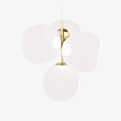 Tom Dixon Tom Dixon - Melt Chandelier Small Opal/Gold LED