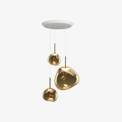 Tom Dixon Melt Trio-Round Pendant System