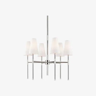 Tobias Oliver Hudson Valley | Bowery Chandelier | Polished Nickel