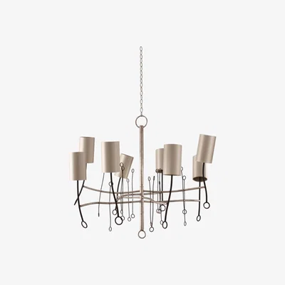 Tobias Oliver Porta Romana I Short Lollipop Chandelier