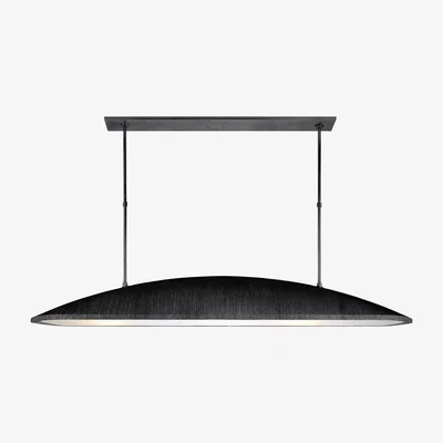 Tobias Oliver Kelly Wearstler | Utopia Linear Pendant Light | Aged Iron