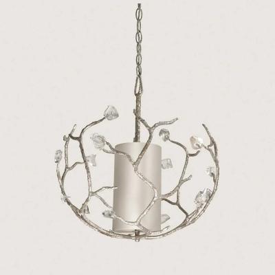 Tobias Oliver Porta Romana I Blossom Ceiling Light Small | Decayed Silver