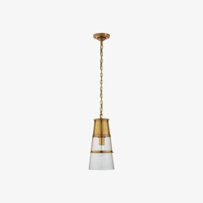Tobias Oliver Visual Comfort | Robinson Medium Pendant | Antique Brass