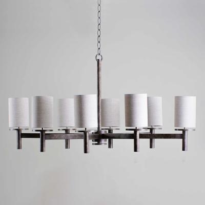 Tobias Oliver Porta Romana | Neptune Chandelier Small | Burnt Silver