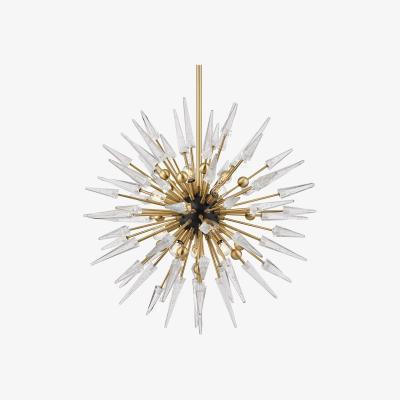 Tobias Oliver Hudson Valley I Sparta Chandelier I Aged Brass I Large