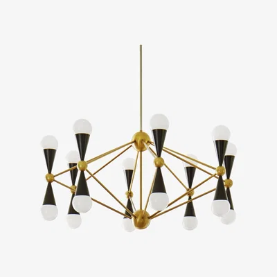Tobias Oliver Jonathan Adler I Caracas 16 - Light Chandelier