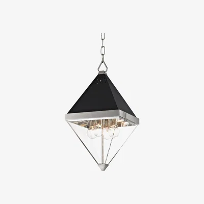 Tobias Oliver Hudson Valley I Coltrane Chandelier I Large I Polished Nickel