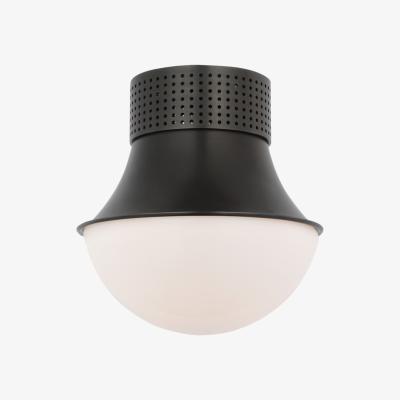 Tobias Oliver Visual Comfort | Precision 9 Flush Mount | Bronze