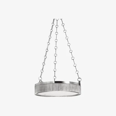 Tobias Oliver Hudson Valley I Lynden Chandelier I Polished Nickel