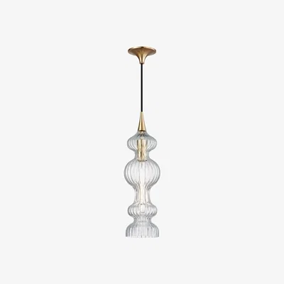 Tobias Oliver Hudson Valley I Pomfret Pendant I Aged Brass
