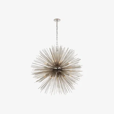 Tobias Oliver Kelly Wearstler | Strada Round Pendant Medium | Polished Nickel