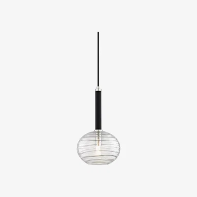 Tobias Oliver Hudson Valley | Breton Ceiling Pendant | Polished Nickel