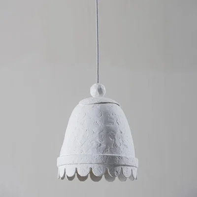 Tobias Oliver Porta Romana | Connie Pendant | Plaster White
