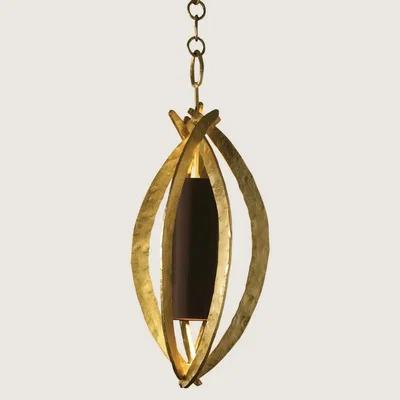 Tobias Oliver Porta Romana | Miro Chandelier | Bright Gold
