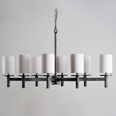 Tobias Oliver Porta Romana | Neptune Chandelier Small | Verdigris