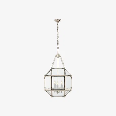 Tobias Oliver Visual Comfort | Morris Small Lantern | Polished Nickel