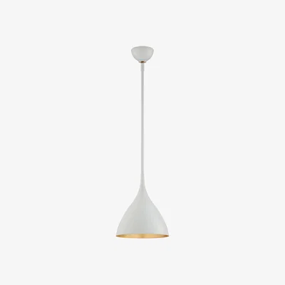 Tobias Oliver AERIN | Agnes Pendant Light Small | Plaster White / Gild