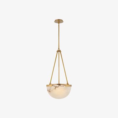 Tobias Oliver Visual Comfort | Melange Small Pendant | Antique Burnished Brass