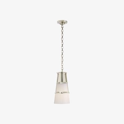 Tobias Oliver Visual Comfort | Robinson Medium Pendant | Polished Nickel