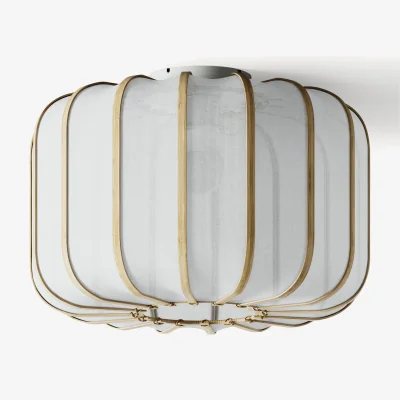 Westwing Bamboo Ceiling Lamp Salma