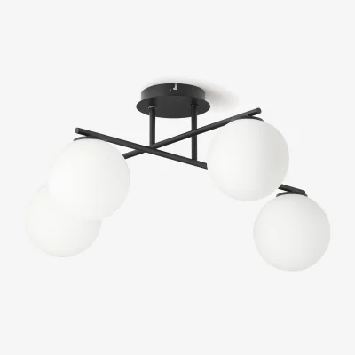 Westwing Opal Glass Ceiling Lamp Atlanta