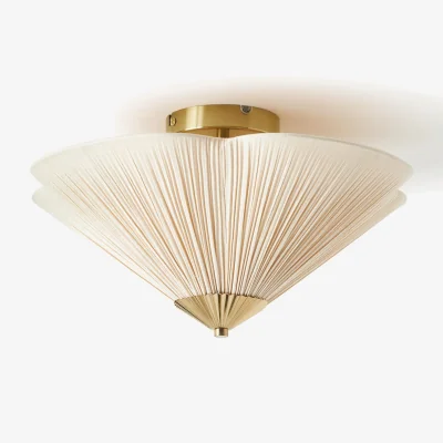 Westwing Ceiling Lamp Leora with Inverted Lampshade