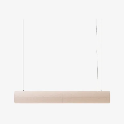 Westwing Large Dimmable Linen LED Pendant Hashira
