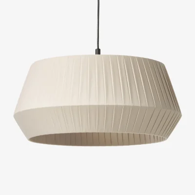 Westwing Classic Pleated Fabric Pendant Lamp Dicte