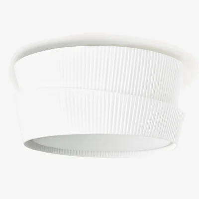Westwing Large Ceiling Lamp Nyla with an Asymmetrical Lampshade