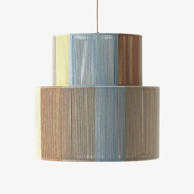 Westwing Linen Thread Pendant Lamp Lace