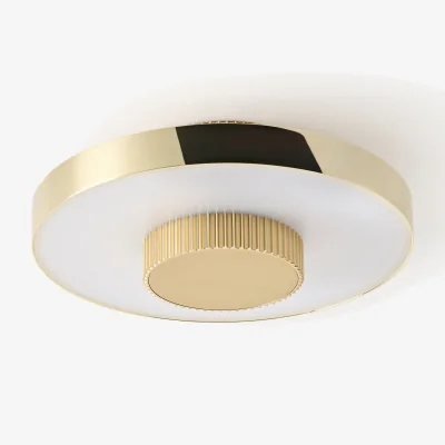 Westwing LED Ceiling Lamp Elna with Rippled Base