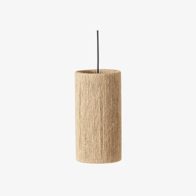 Westwing Small Jute Pendant Lamp RO, Ø 15 cm