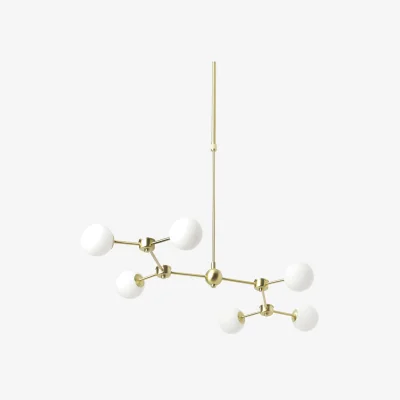 Westwing Large Opal Glass Pendant Light Aurelia