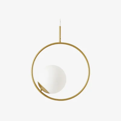 Westwing Opal Glass Pendant Lamp Chloe