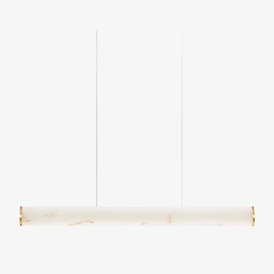 Westwing Large LED Alabaster Pendant Light Nolia, Dimmable