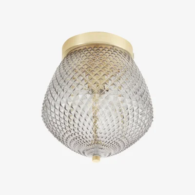 Westwing Small Glass Ceiling Lamp Orbiform