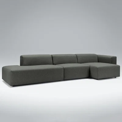 Cuckooland Lovi Furniture Berry Set 01 Structure Chaise Longue Sofa - Left