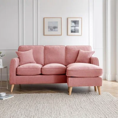 The Range The Sophia Right Hand Chaise  - Plum