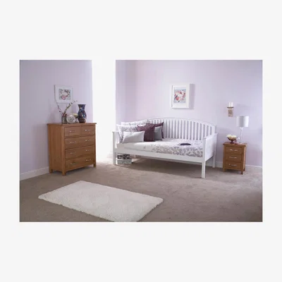 The Range Madrid Day Bed Frame - White