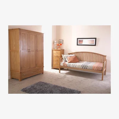 The Range Madrid Day Bed Frame - Oak