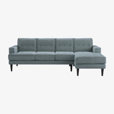 Sofa.com Mabel Large RHF Chaise Sofa in Hydrangea Highland Tweed - sofa.com