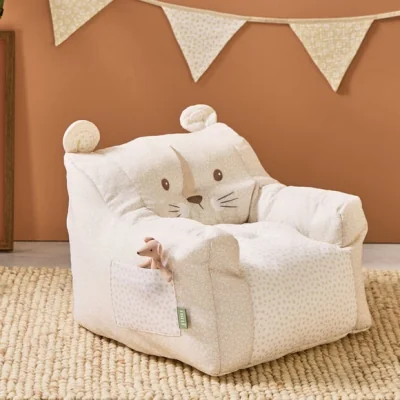 Dunelm Tutti Bambini Love Cats Luca Leopard Bean Chair