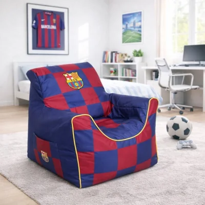 Dunelm Kaikoo Barcelona Football Club Bean Bag Chair