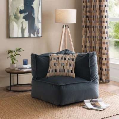 Dunelm Orson Corner Bean Bag Chair