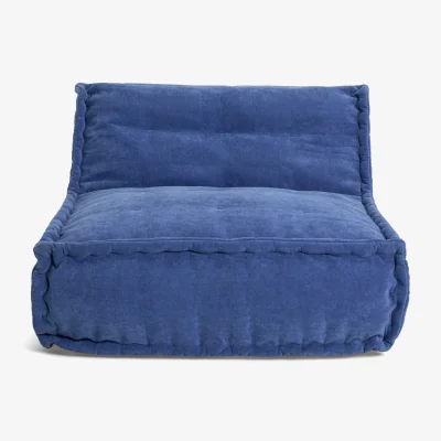 Habitat Habitat Estelle Quilted Bean Bag - Blue